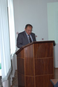 Выступление А.Ф. Триандафилова на сессии НИИСХ РК