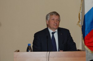 Н.Н. Герасимов на открытии конференции