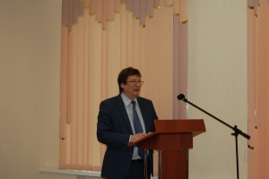 Выступление врио председателя Коми НЦ В.В. Володина на открытии конференции