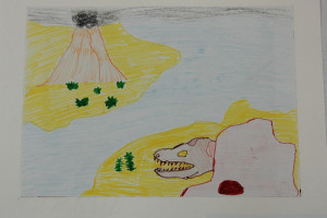 "На поиски динозавров", Рассыхаев Егор, 6лет
