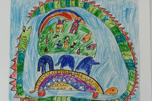 "Планета Земля", Полугрудова Анна, 6 лет